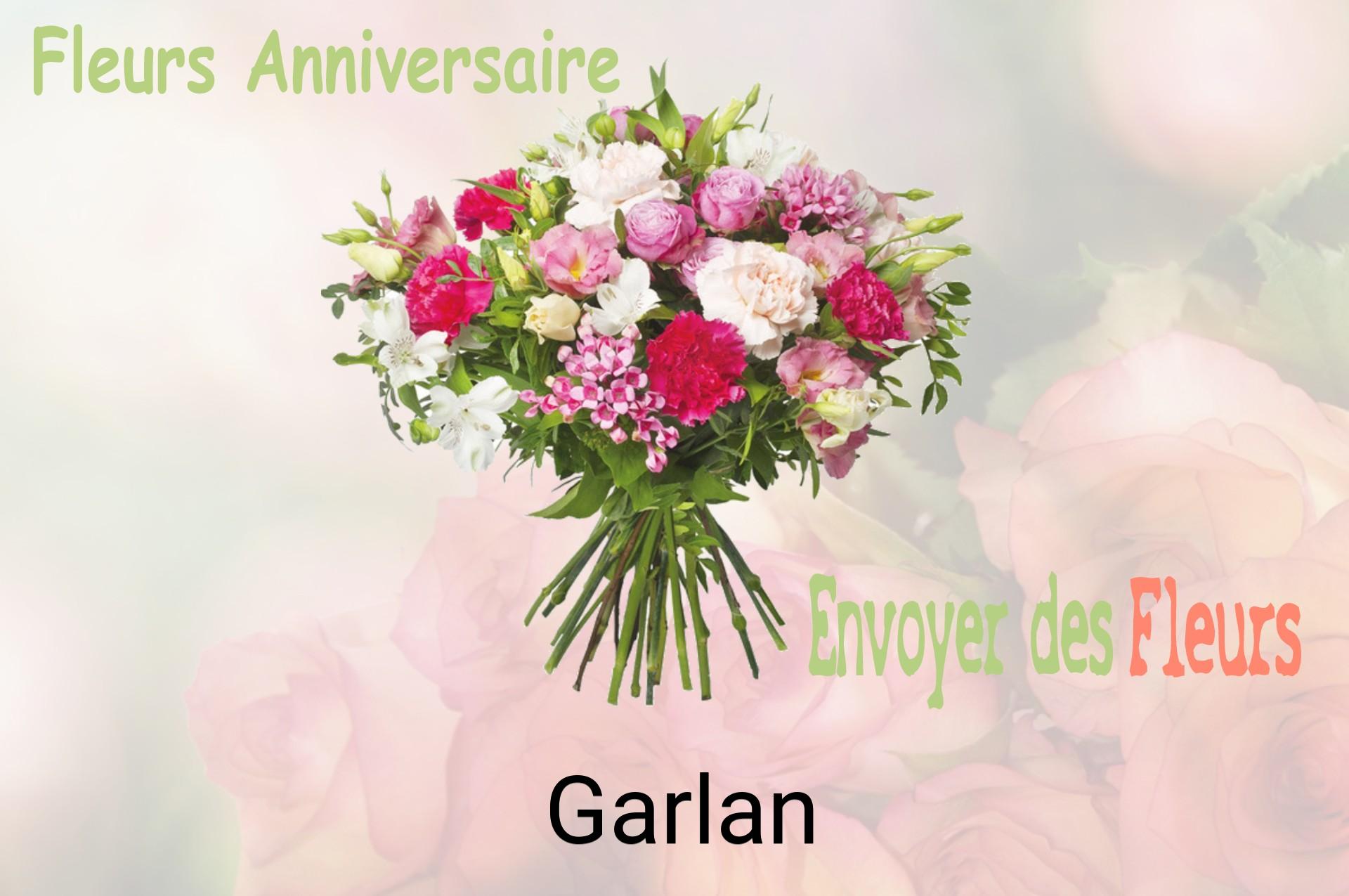 Bouquet de fleurs d’anniversaire livré à Garlan