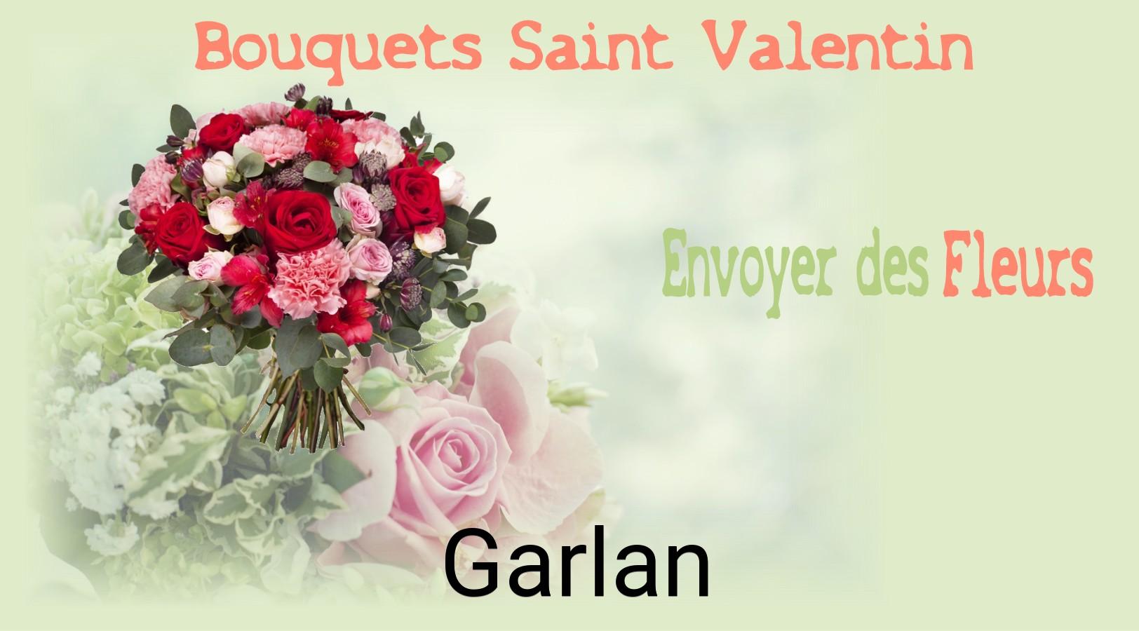 Roses de Saint-Valentin livrées à Garlan